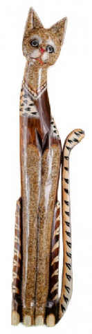 Сувенир деревянный «Сима-Ленд» 100*20*6 см, «Кошка» - фото 5 - id-p207149025