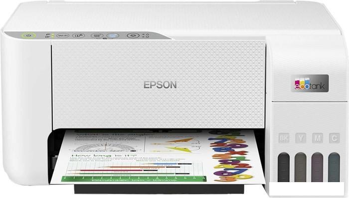 МФУ Epson EcoTank L3256 (ресурс стартовых контейнеров 8100/6500, контейнер 103)