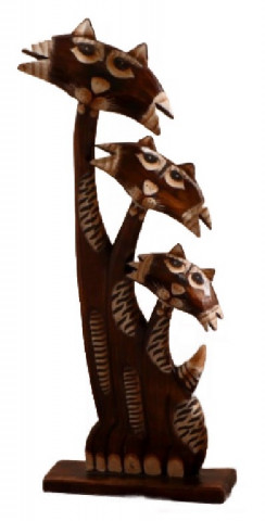 Сувенир деревянный «Сима-Ленд» 50*17*6 см, «Три кота с бакенбардами» - фото 6 - id-p207149033