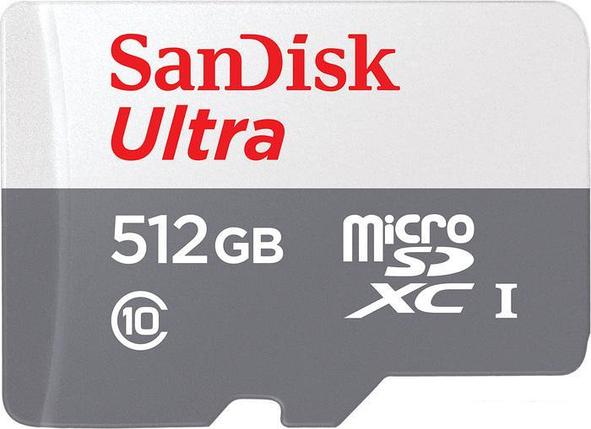 Карта памяти SanDisk Ultra microSDXC SDSQUNR-512G-GN3MN 512GB, фото 2