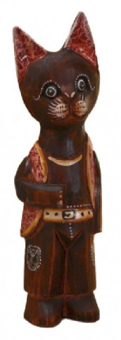 Сувенир деревянный «Сима-Ленд» высота 30 см, «Кошка» - фото 3 - id-p207149139