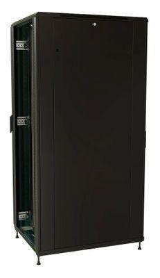 Шкаф серверный WRLINE WR-TT-4281-AS-RAL9004 напольный, стеклянная передняя дверь, 42U, 800x2055x1000 мм - фото 2 - id-p223387410
