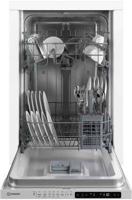 Встраиваемая посудомоечная машина Indesit DIS 1C69, узкая, ширина 44.8см, полновстраиваемая, загрузка 10 - фото 2 - id-p223387556