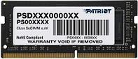 Оперативная память Patriot Signature PSD416G240081S DDR4 - 1x 16ГБ 2400МГц, для ноутбуков (SO-DIMM), Ret