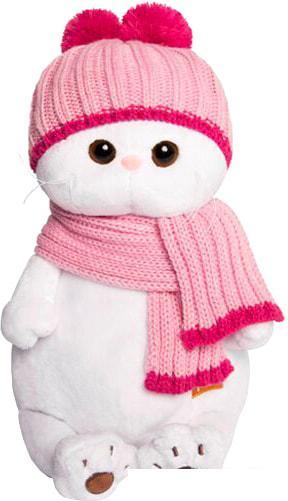 Классическая игрушка BUDI BASA Collection Ли-Ли в розовой шапке с шарфом LK24-022 (24 см) - фото 1 - id-p224019671