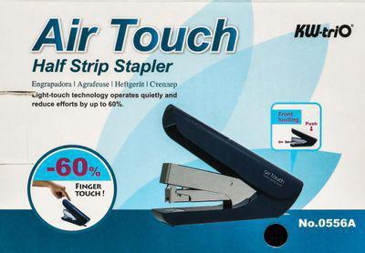 Степлер KW-TRIO Air touch Half strip, 40 листов, 100 скоб, белый [0556a-wht] - фото 10 - id-p223011960