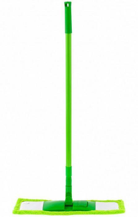 ELFE Швабра 120 см с пластиковой складной подошвой, насадка микрофиб, рукоятка телескоп., LIGHT 935055