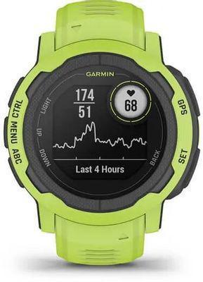 Смарт-часы Garmin Instinct 2 Electric, 23мм, 1.3", черный/зеленый / ярко-зеленый [010-02626-01] - фото 2 - id-p223483173