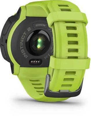 Смарт-часы Garmin Instinct 2 Electric, 23мм, 1.3", черный/зеленый / ярко-зеленый [010-02626-01] - фото 7 - id-p223483173
