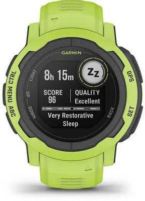 Смарт-часы Garmin Instinct 2 Electric, 23мм, 1.3", черный/зеленый / ярко-зеленый [010-02626-01] - фото 8 - id-p223483173