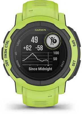 Смарт-часы Garmin Instinct 2 Electric, 23мм, 1.3", черный/зеленый / ярко-зеленый [010-02626-01] - фото 9 - id-p223483173