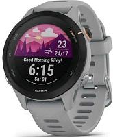 Смарт-часы Garmin Forerunner 255S, 27.5мм, 1.1", черный/серый / серый [010-02641-12]