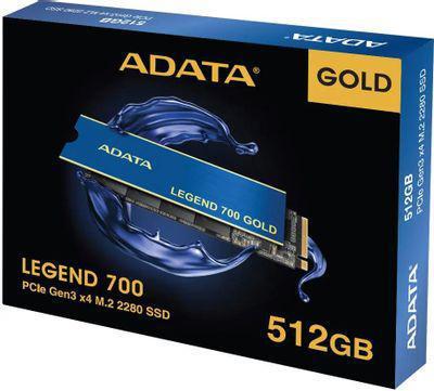 SSD накопитель A-Data Legend 700 Gold SLEG-700G-512GCS-SH7 512ГБ, M.2 2280, PCIe 3.0 x4, NVMe, M.2 - фото 7 - id-p223663724