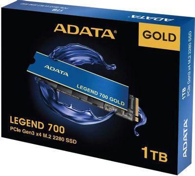 SSD накопитель A-Data Legend 700 Gold SLEG-700G-1TCS-SH7 1ТБ, M.2 2280, PCIe 3.0 x4, NVMe, M.2 - фото 7 - id-p223663726