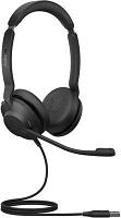 Гарнитура Jabra Evolve2 30 SE, для компьютера/мобильных устройств, накладные, проводные, черный