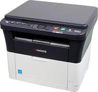 МФУ лазерный Kyocera FS-1020MFP черно-белая печать, A4, цвет серый [1102m43ru0/ruv/ru2]