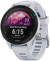 Смарт-часы Garmin Forerunner 255S, 27.5мм, 1.1", черный / белый [010-02641-33]