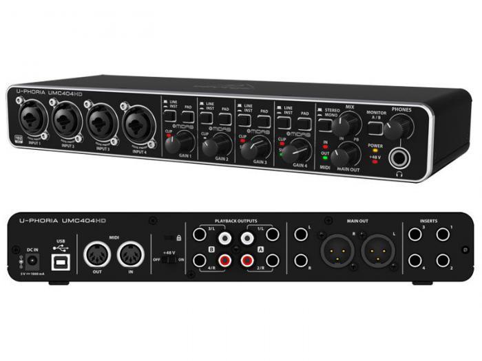 Behringer U-PHORIA UMC404HD - фото 1 - id-p223485444