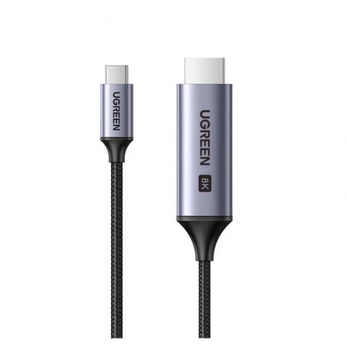 Ugreen CM565 USB-C - HDMI 1.5m Space Grey 90451 - фото 1 - id-p223667056