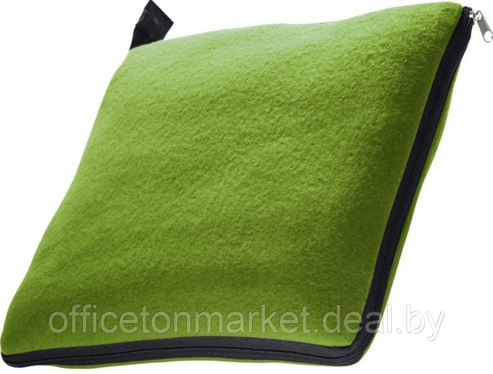 Плед-подушка 2-в-1 "Radcliff", светло-зеленый - фото 3 - id-p224099347