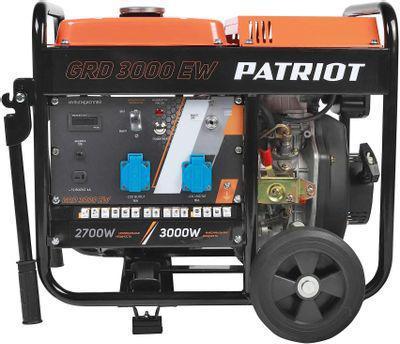 Дизельный генератор Patriot GRD 3000EW, 220/12 В, 3кВт, на колёсах [472702235] - фото 10 - id-p224021154