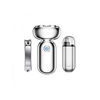 Wiwu Gentleman Shaver Sets Wi-SH005 3-in-1 Silver 6976195094534