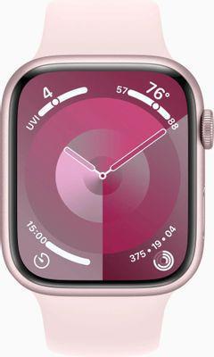 Смарт-часы Apple Watch Series 9 A2980, 45мм, розовый / светло-розовый [mr9t3ll/a] - фото 2 - id-p223609140
