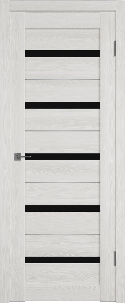 Atum Pro AL7 BLACK gloss 800*2000 Bianco Р молдинг серебро - фото 1 - id-p224100546