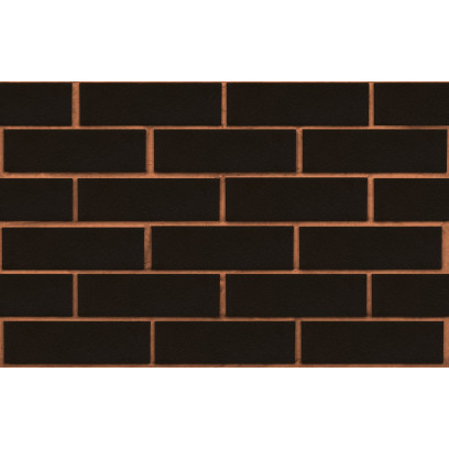 Клинкер фасадный чёрный глянцевый Рейкьявик, поверхность гладкая - фото 7 - id-p224100711