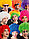 Карнавальный нос клоуна резиновый на веревке F-194, фото 4
