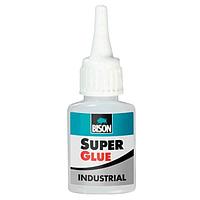 Суперклей жидкий BISON SUPER GLUE INDUSTRY CRD 20G 6312665