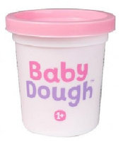 Тесто для лепки BabyDough, 100 гр (в баночке) (нежно-розовый)