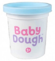 Тесто для лепки BabyDough, 100 гр (в баночке) (нежно-голубой)