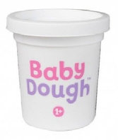 Тесто для лепки BabyDough, 100 гр (в баночке) (белый)