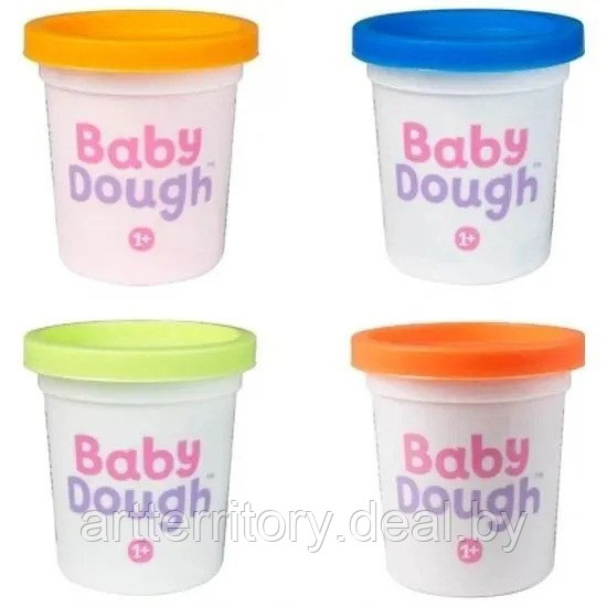 Набор теста для лепки №2, 4 цвета, BabyDough - фото 2 - id-p224101986