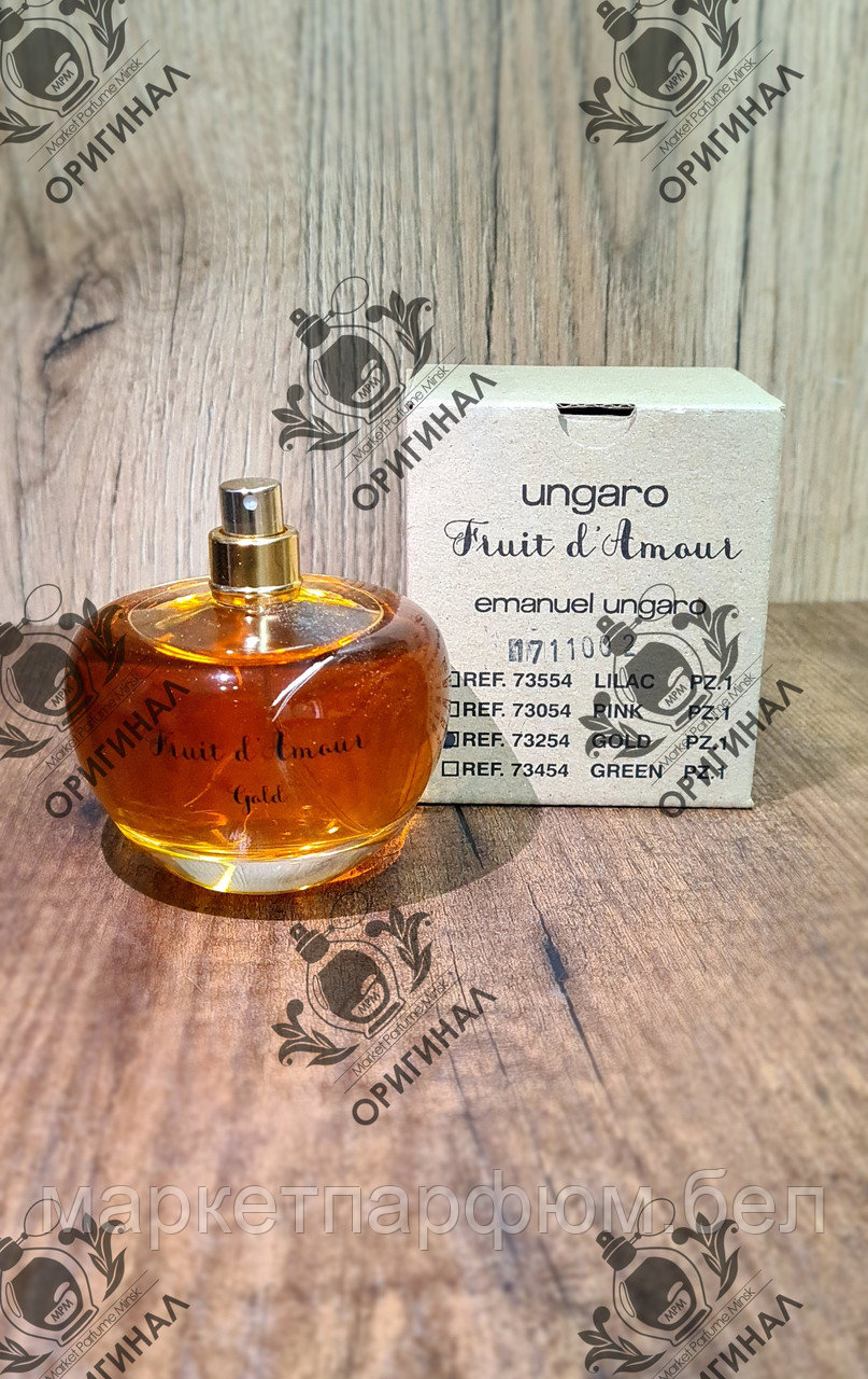 100мл. Emanuel Ungaro Fruit d'Amour Gold (Оригинал,Tester) женский парфюм - фото 1 - id-p224102063