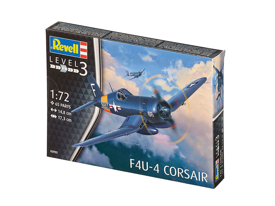 Истребитель F4U-4 Corsair 1:72 (арт. 03955) Сборная модель Revell - фото 8 - id-p224102326