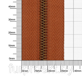 Молния № 5 металл-ая двухсторонняя антик полир 491 КЗ