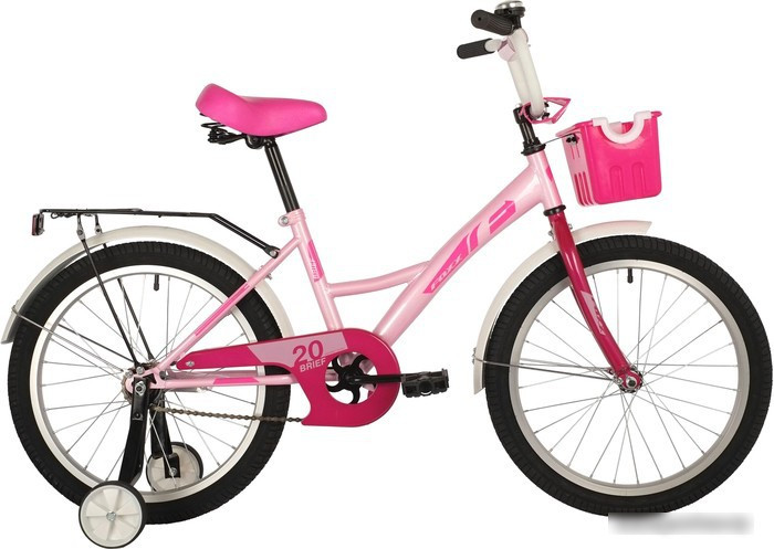Детский велосипед Foxx BRIEF 20 2021 (розовый) - фото 1 - id-p224102594
