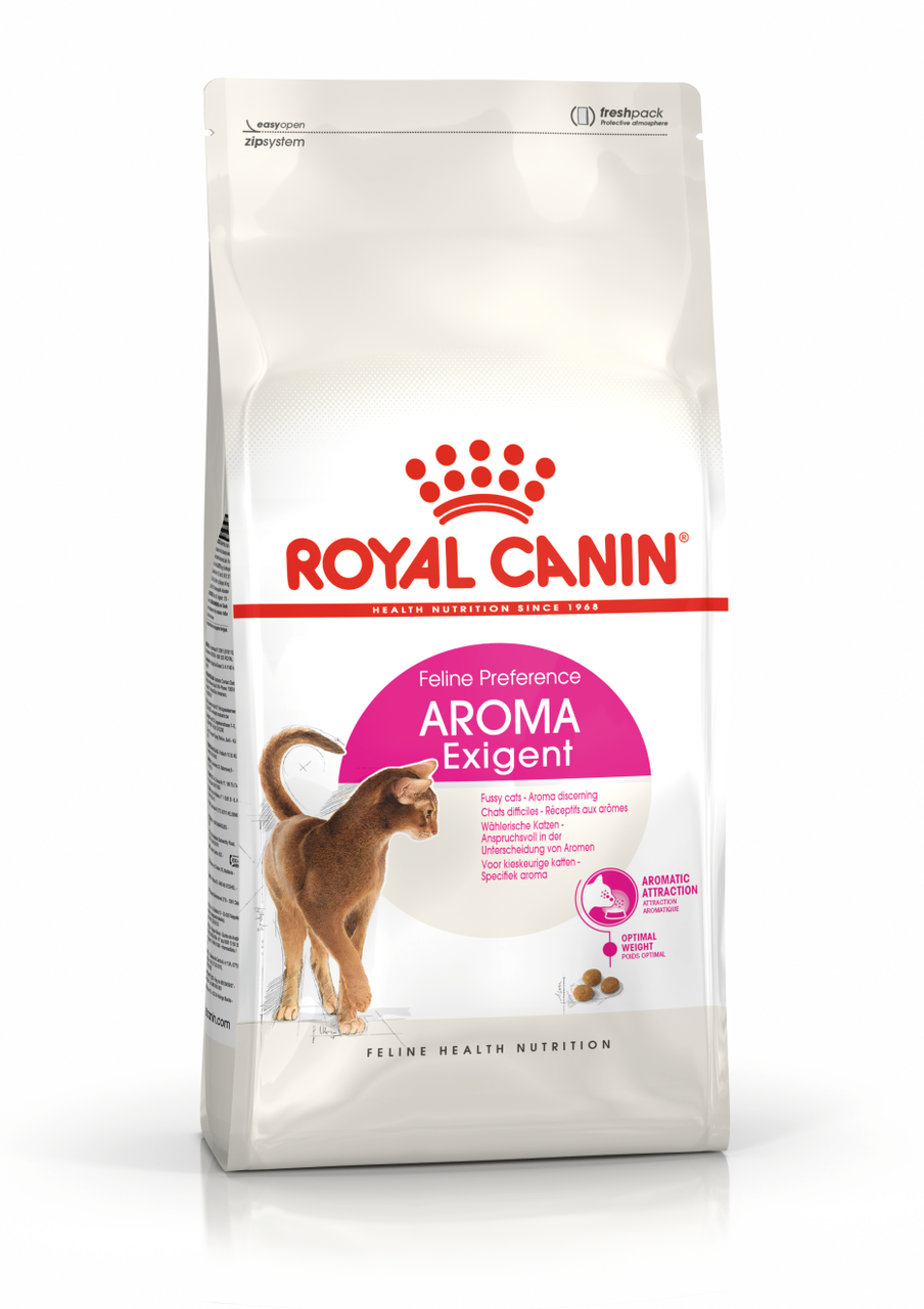 Royal Canin Aroma Exigent сухой корм для привередливых взрослых кошек, 10кг (Франция) - фото 1 - id-p224762004