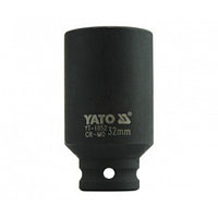 YT-1038 Головка торцевая ударная 1/2" 6гр. 18мм L78мм CrMo "Yato"