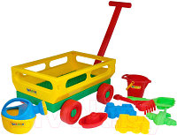 Тележка с игрушками для песочницы Полесье №488 / 45768