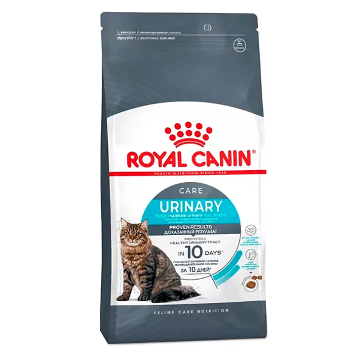 Royal Canin Urinary Care сухой корм для кошек для профилактики образования мочевых камней, 2кг (Россия) - фото 1 - id-p224107860