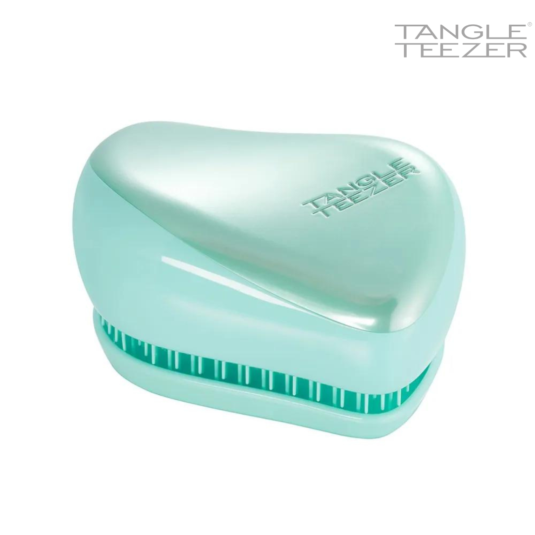 Расческа Tangle Teezer Compact Styler Frosted Teal Chrome - фото 1 - id-p201743631