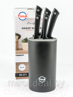 Набор ножей TimA BlackSet BS-ST1 - фото 6 - id-p224114293
