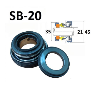З/Ч (мотопомпа) сальник (уплотнение) мотопомпы SB-20 WP-1404D (WP-1404D-2n)