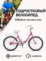 Детский велосипед Stels Pilot 205 C 20 Z010 2023 (фуксия) - фото 1 - id-p152050690