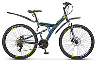 Велосипед STELS Focus MD 27.5" 21-sp V010 Серо-желтый