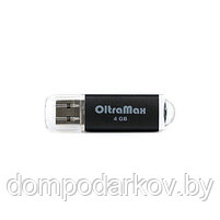 Флешка OltraMax 30, 4 Гб, USB2.0, чт до 15 Мб/с, зап до 8 Мб/с, чёрная, фото 4