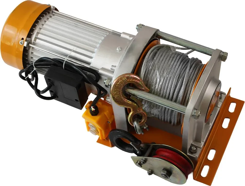 Лебедка электрическая тяговая стационарная Shtapler KCD 500/250кг 30/60м 380В - фото 2 - id-p133518085